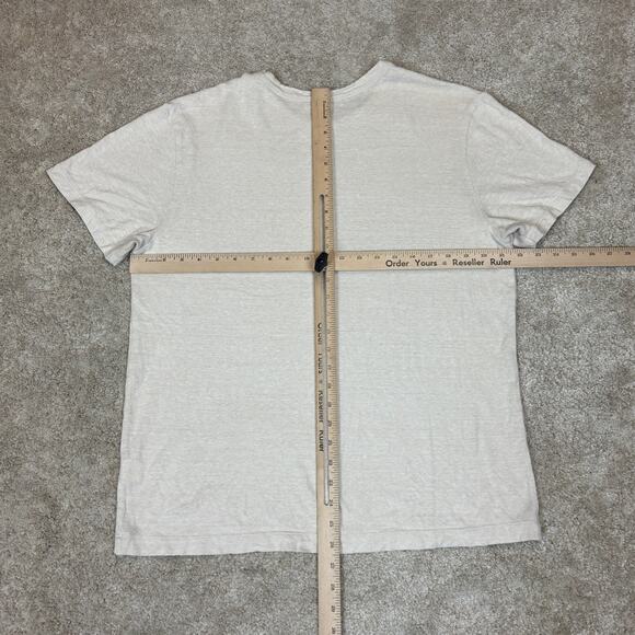 Buck Mason Classic Straight Hem Hemp Cotton Shirt Men's L Minimalist Americana - Picture 3 of 9